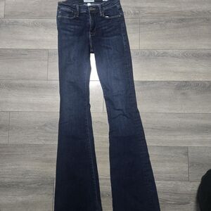 Frame Denim Dark Blue Flare Jeans